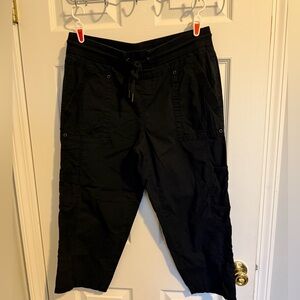 Womens Black Cargo Pants